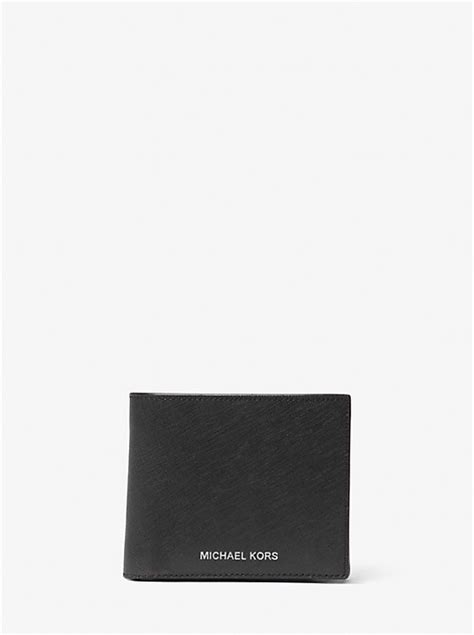 michael kors harrison billfold wallet|leather michael kors wallet women.